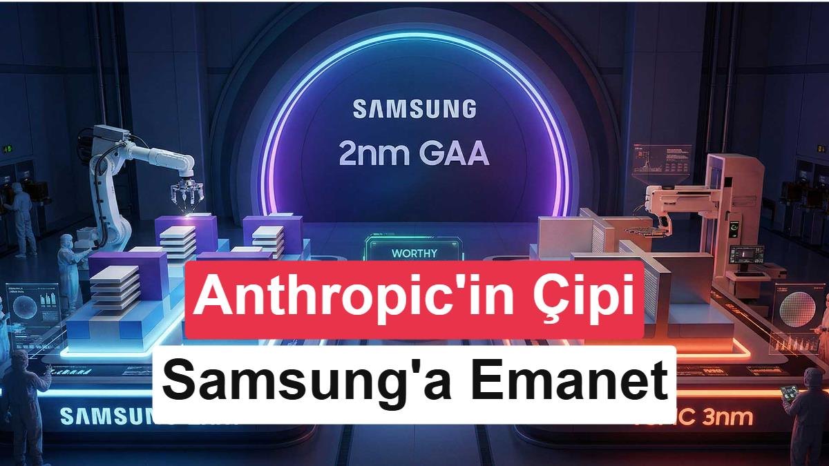 Samsung, Anthropic'in 1.300 W'lık Yapay Zeka Çipini Üretebilir